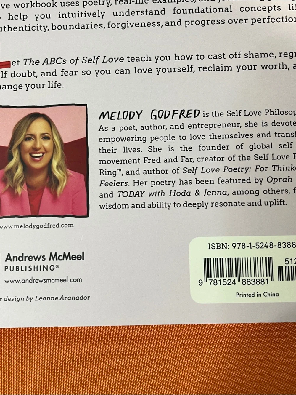 ABCs of Self Love Journal - Melody Godfred NWT